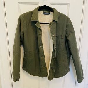 United by Blue reversible sherpa jacket